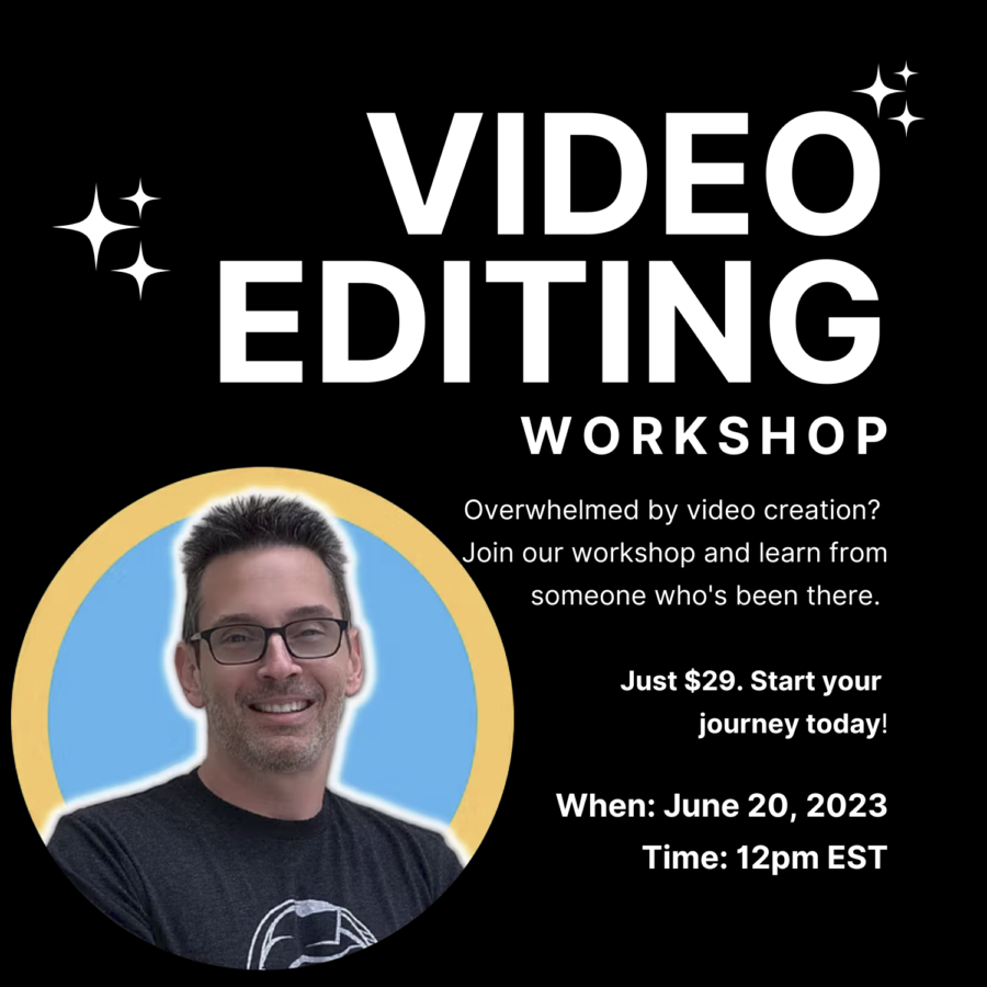 Video Editing Workshop Promo with Marc Ronick